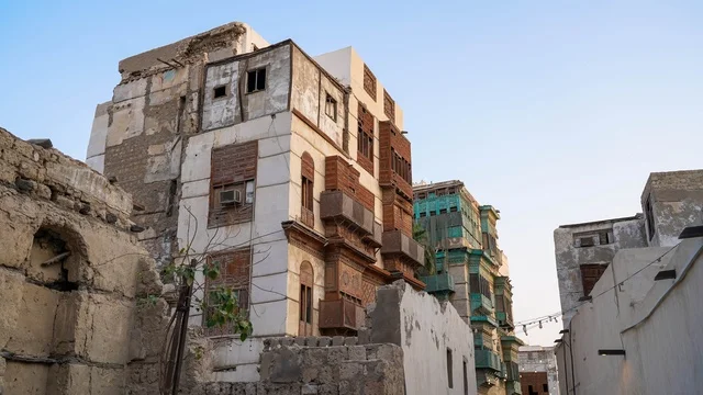 العمارة الحجازية التقليدية في منطقة البلد التاريخية بجدة