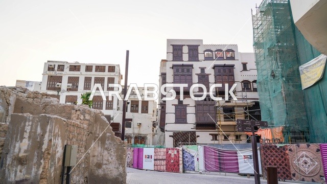 مباني منطقة البلد التاريخية بجدة موقع ترميم