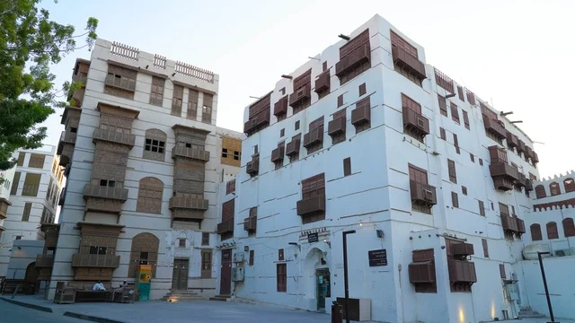 المباني الحجازية التقليدية في منطقة البلد بجدة