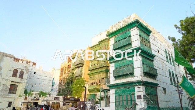 المباني التاريخية في حي البلد بجدة