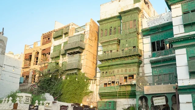 Traditional Hijazi Architecture in Al-Balad Jeddah