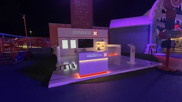 Dr Sulaiman Al Habib Booth Winter Wonderland Jeddah Dr Sulaiman Al Habib Booth Winter Wonderland Jeddah