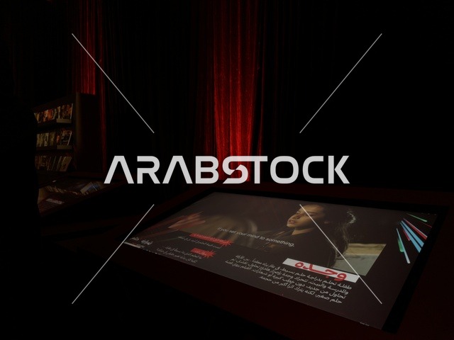 TEDx King Fahd University Exhibition Digital Display