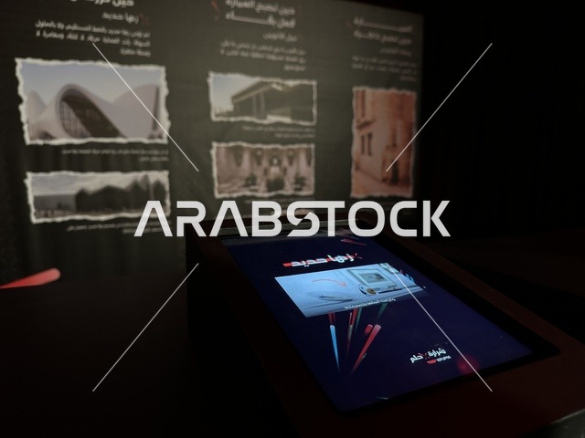 معرض تيدكس جامعة الملك فهد بالظهران شاشة رقمية