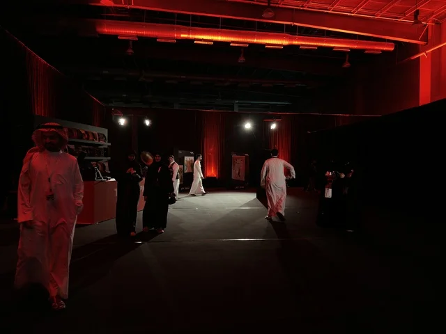 TEDx King Fahd University Exhibition Hall Interior