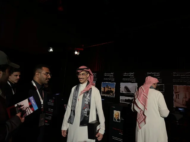 شباب سعوديون في معرض تيدكس جامعة الملك فهد