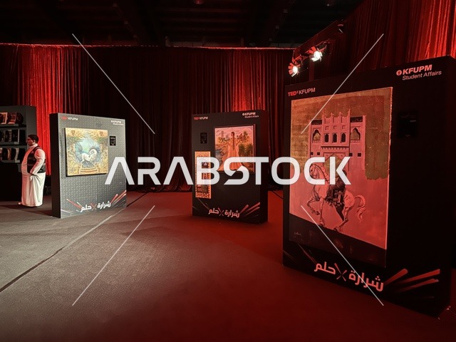 TEDx King Fahd University Art Exhibition Gallery