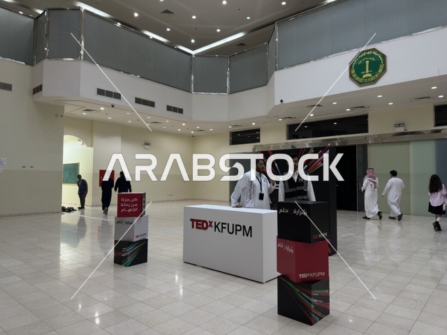 TEDx KFUPM Exhibition at King Fahd University Hall
