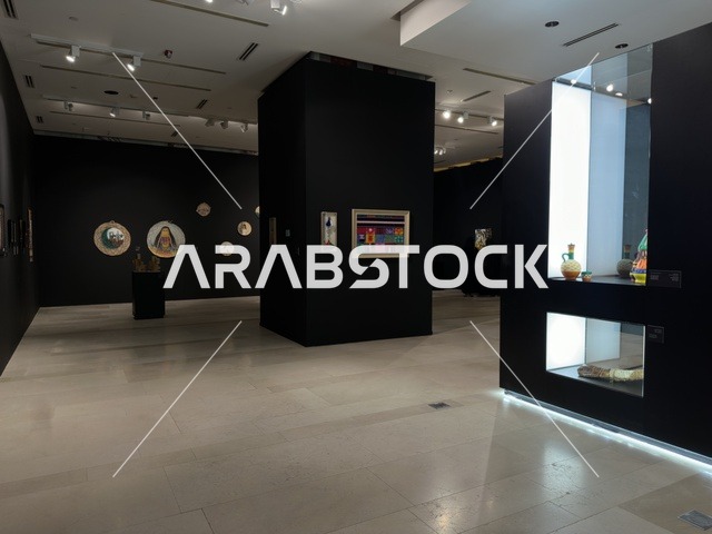 معرض فني في مركز إثراء بالظهران السعودية