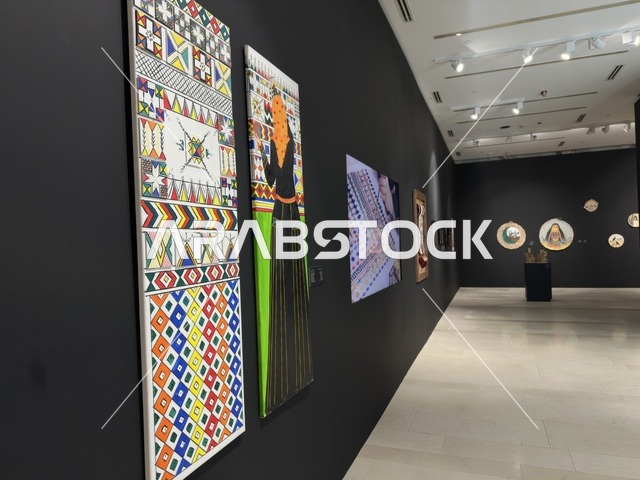 Ithra Saudi Art Exhibition Gallery and Artworks