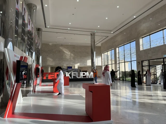 TEDx Event at King Fahd University KFUPM Lobby