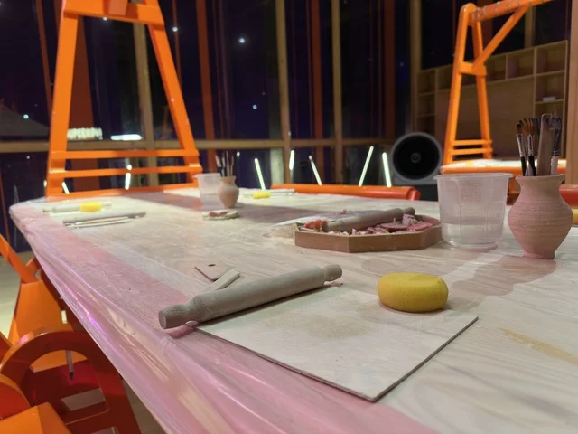 Pottery Workshop Tools at Ithra Dhahran