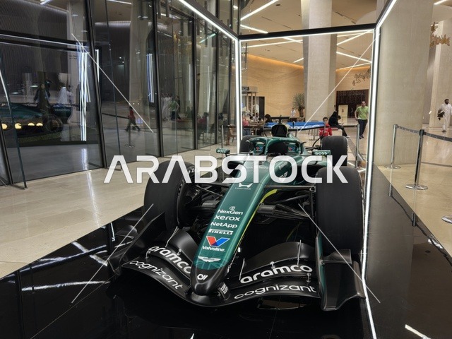 Formula 1 Race Car Display at Ithra Dhahran