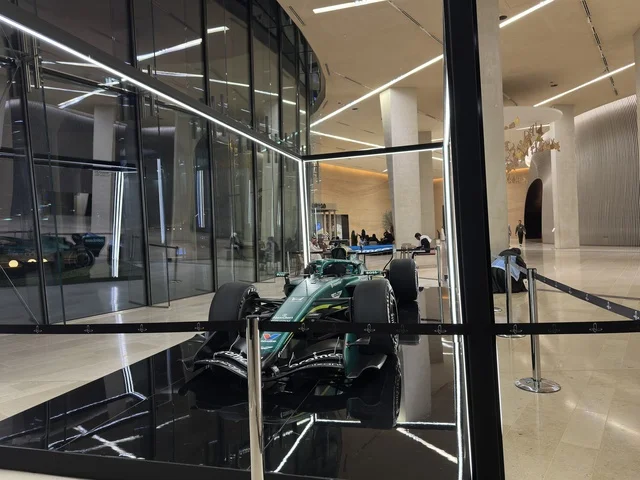 Formula 1 Racing Car Exhibit at Ithra Dhahran