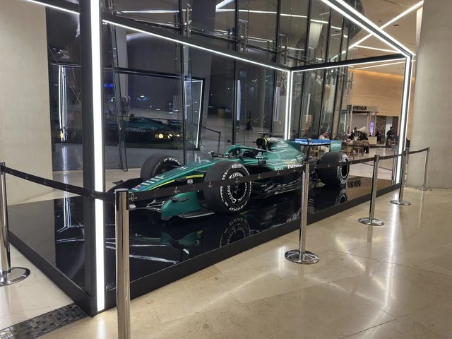Formula 1 Car Exhibit at Ithra Dhahran Saudi Arabia