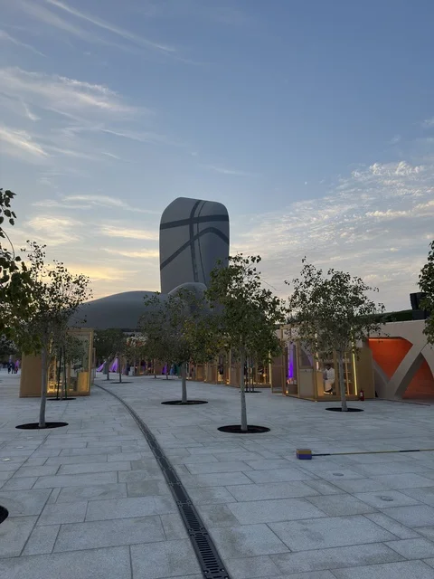Ithra Center Dhahran Modern Architecture at Twilight