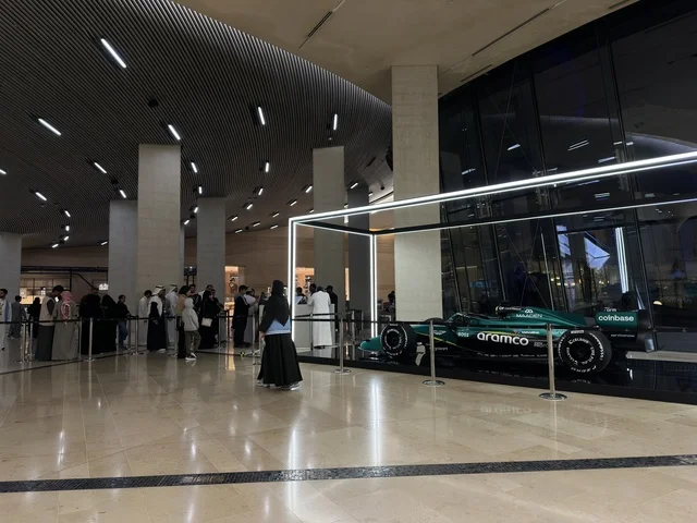 Formula 1 Race Car Exhibition at Ithra Center Dhahran