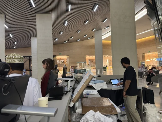 Ithra Dhahran Information Desk Interior View