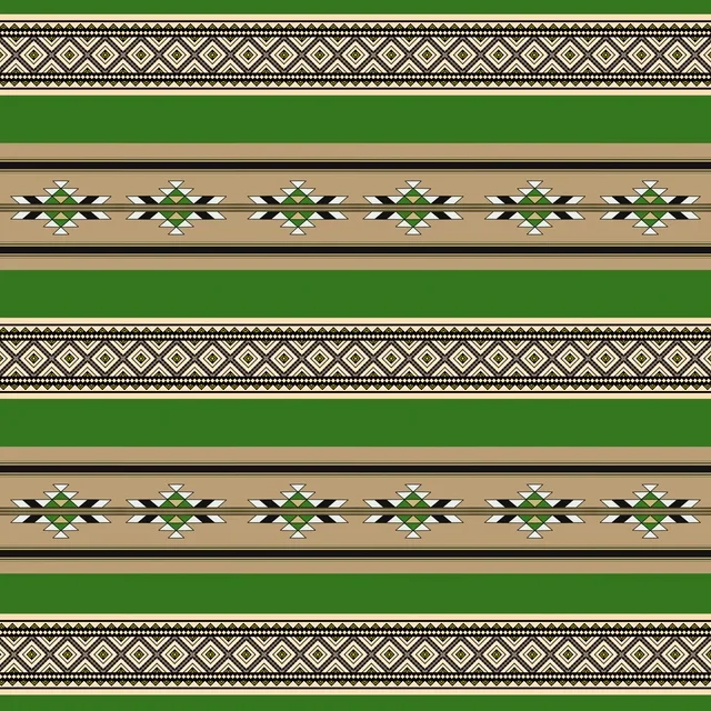 Traditional Saudi Sadu Geometric Weaving Pattern