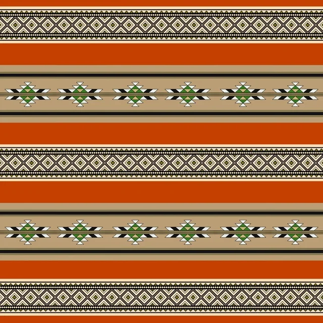 Traditional Sadu Weaving Pattern and Heritage Textile