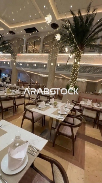 AROYA Cruises Saudi Al Oasis Restaurant Interior Deck