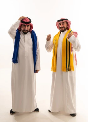 مشجعون سعوديون يتفاعلون مع نتائج مباراة كرة قدم