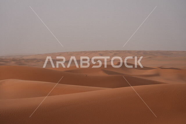 صورة جمالية للكثبان الرملية الصحراوية بالمملكة العربية السعودية، الرمال الذهبية في صحراء السعودية، صحاري السعودية، مناطق صحراوية، جمال الطبيعة الصحراوية في المملكة العربية السعودية