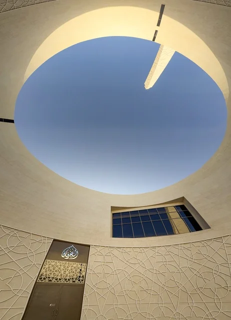 جامع العرفان مسقط التصميم المعماري الإسلامي الحديث