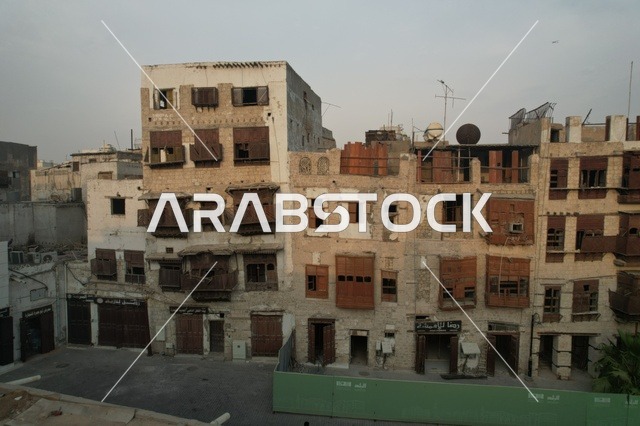 مبنى شعبي تراثي تقليدي في جده البلد, معلم اثري قديم, السياحه في المملكه العربيه السعوديه