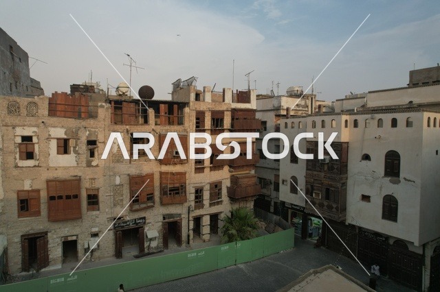 مبنى شعبي تراثي تقليدي في جده البلد, معلم اثري قديم, السياحه في المملكه العربيه السعوديه