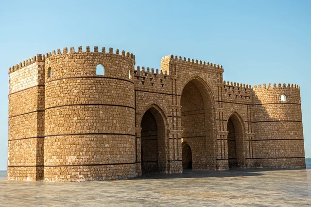 Bab Makkah Historical Gate in Al-Balad Jeddah Saudi Arabia
