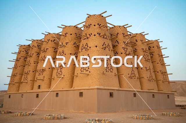 برج الحمام التراثي في الدلم بمنطقة الرياض