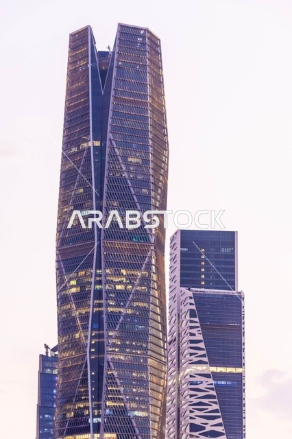 مركز الملك عبدالله المالي ناطحات سحاب الرياض