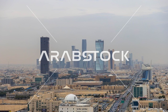 حي الملك عبد الله المالي الرياض أفق المدينة