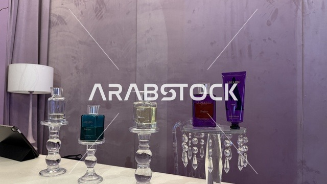 Perfume Display at Lamtna Event Dhahran Expo