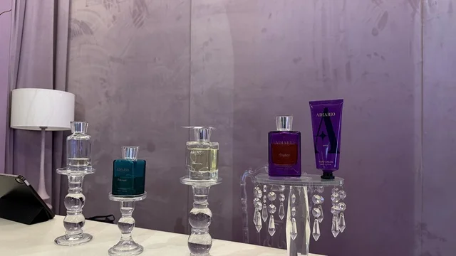 عرض عطور في فعالية لمتنا الظهران إكسبو