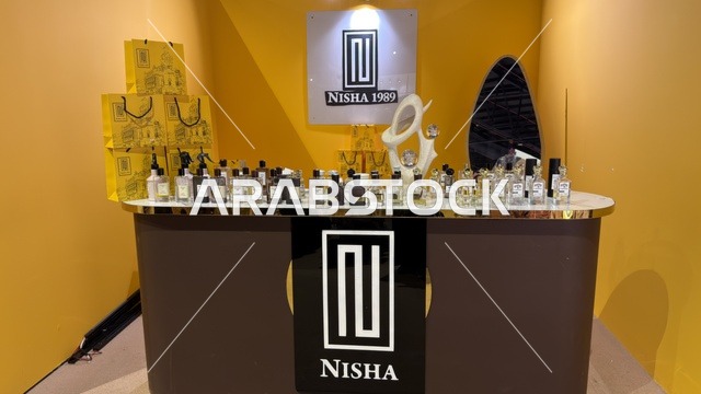 منصة عرض عطور نيشا 1989 في معرض الظهران إكسبو