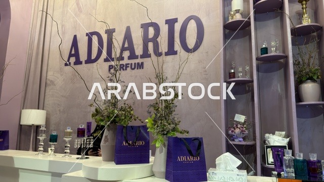 ركن عطور أدياري في معرض إكسبو الظهران