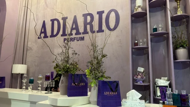 Adiario Perfume Booth at Dhahran Expo Event