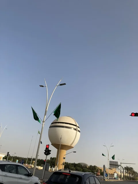 برج مياه بريدة المعلم الشهير في منطقة القصيم