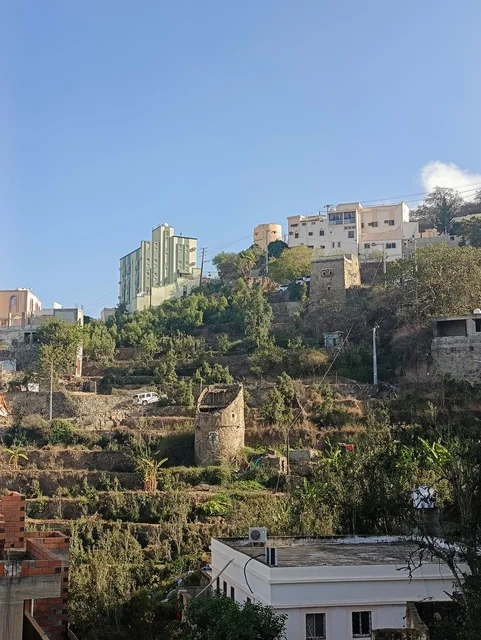 Fayfa Mountains Jazan Traditional Village Landscape Fayfa Mountains Jazan Traditional Village Landscape