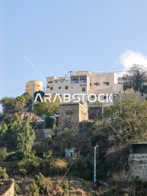 جبال فيفاء في جازان العمارة الجبلية السعودية