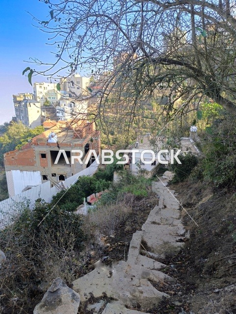 جبال فيفاء في منطقة جازان السعودية ممر جبلي