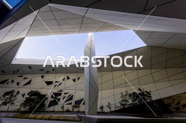 Modern Geometric Architecture KAPSARC Riyadh Interior