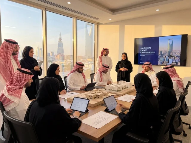اجتماع فريق عمل سعودي في مكتب حديث بالرياض