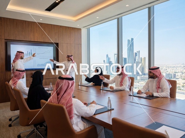 اجتماع عمل سعودي الرياض مركز الملك عبد الله المالي
