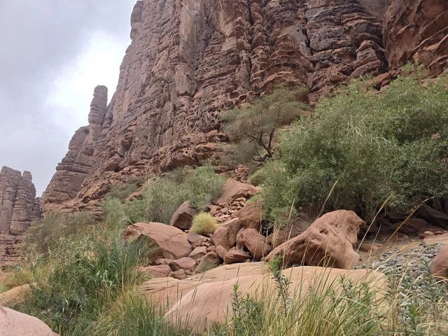 جبال تبوك السعودية تضاريس الصخور الحمراء