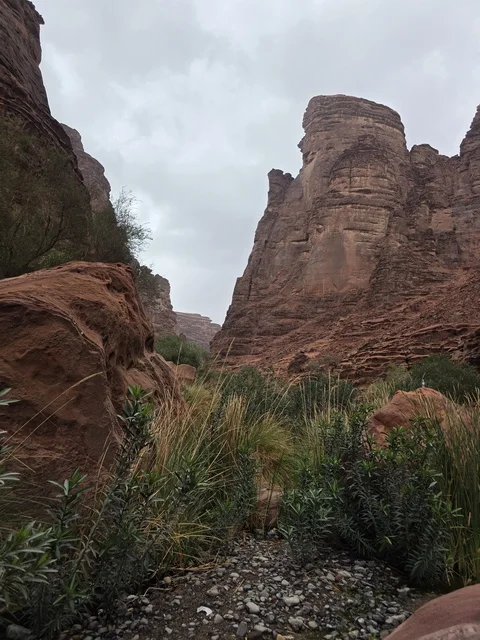 جبال تبوك الصخرية في المملكة العربية السعودية