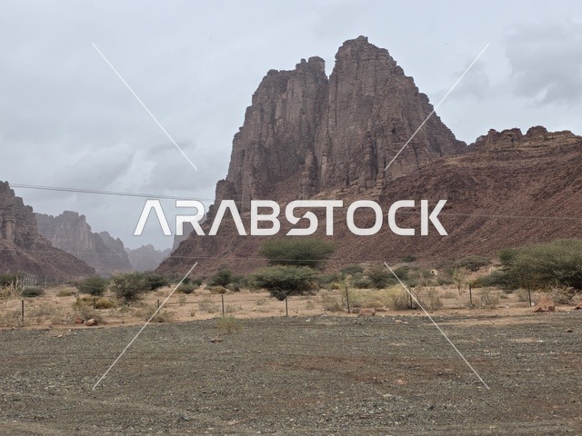Tabuk Saudi Arabia Sandstone Mountain Formations