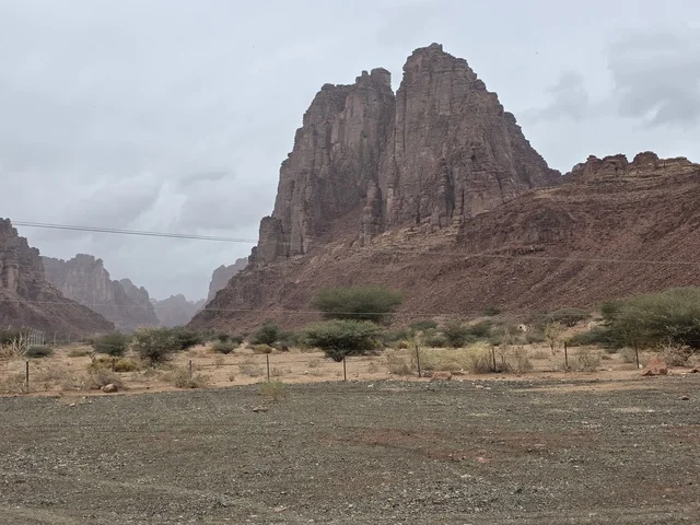 جبال تبوك في المملكة العربية السعودية